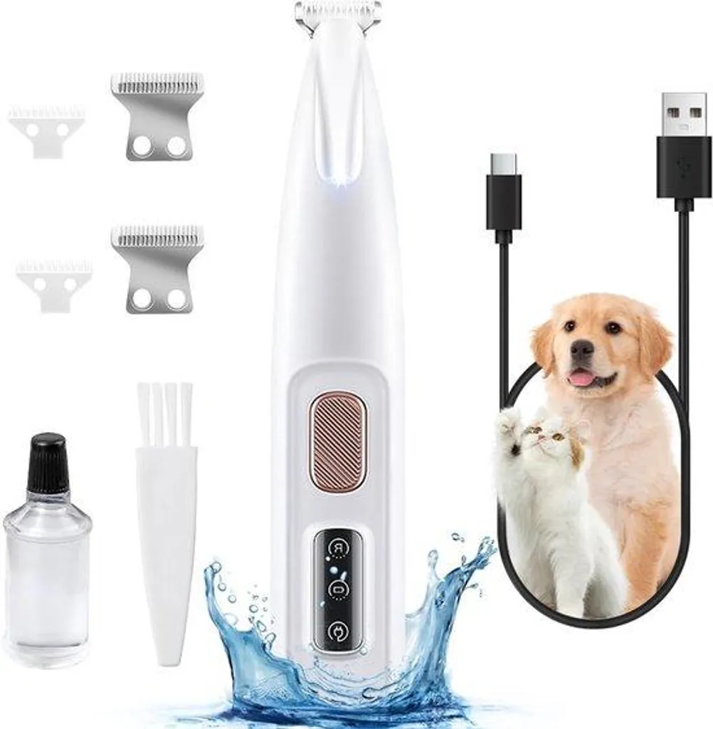 Collier anti-bruit rechargeable pour animal de compagnie - Modèle Pro