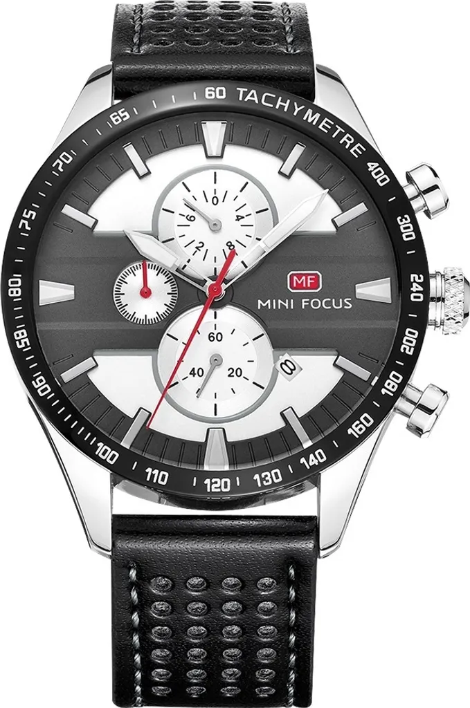 Montre Homme Robuste Noire Mini Focus - Dites Adieu aux Rayures KP23933