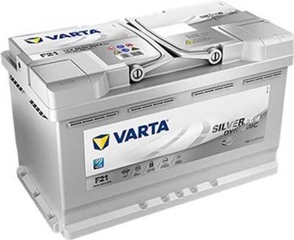 VARTA A6 Silver Dynamic AGM 12V 80Ah 800A Autobatterie Produktbild 
