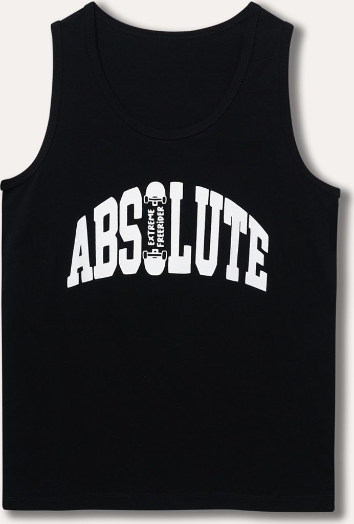 Jungen Tanktop Abslolute  - Schwarz - 134 Produktbild 