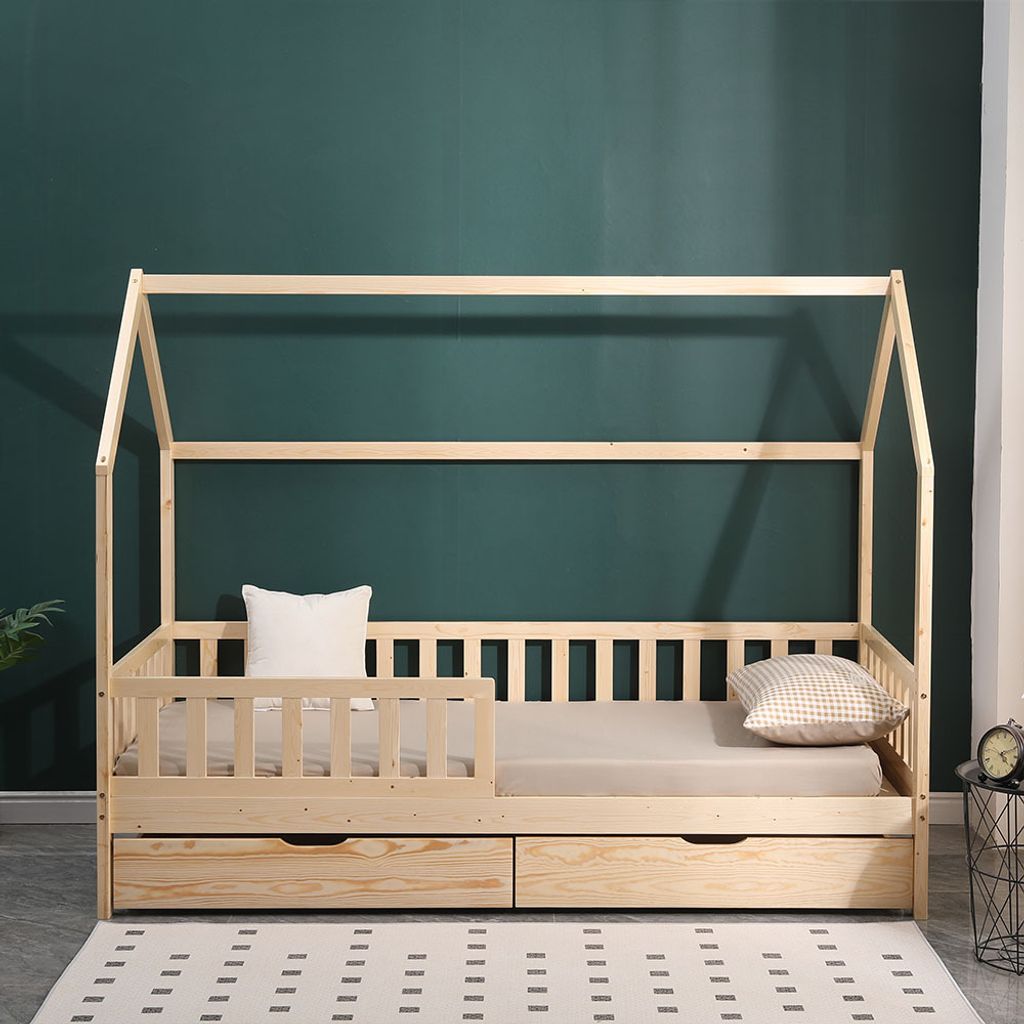 Hausbett 90x200 Mit Schubladen