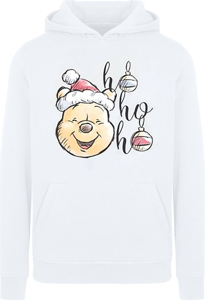 Disney - "Ho Ho Ho" Kapuzenpullover für Damen BI15508 (4XL) (Weiß)