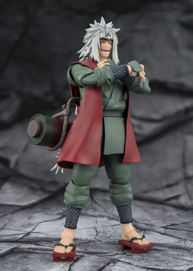 Figurine Jiraiya S.H.Figuarts Naruto : Finition Haute Qualité 17 cm