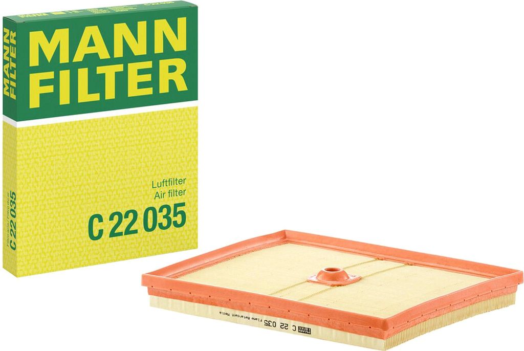 Filtro aria Mann + Hummel adatto ad es. per VAG C 22 035 Immagine del prodotto 
