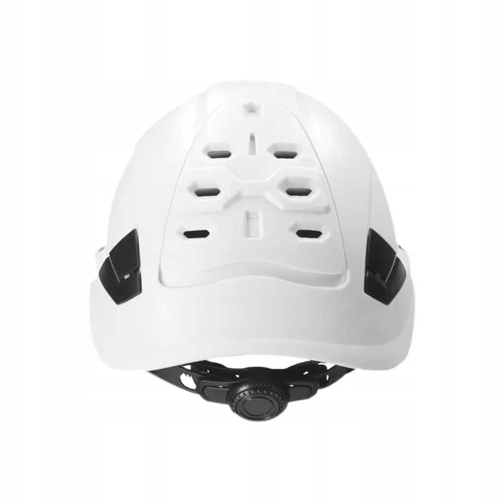 Casque de protection Sallet blanc ultra résistant et confort ajustable
