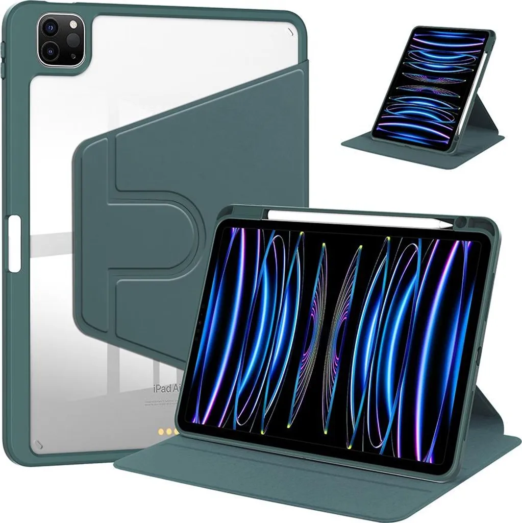 Cover Anti-Urto iPad Air 13 2024 con Supporto Rotante 360 Gradi