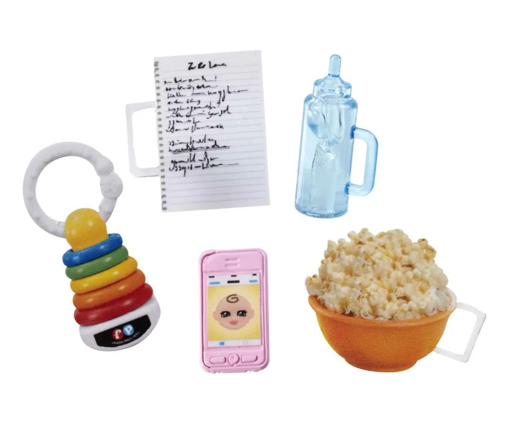 Barbie Skipper Kit Baby-Sitter Mattel avec accessoires et mini poupée