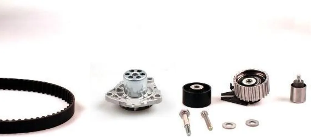 Kit courroie de distribution HEPU PK10896 avec pompe à eau OE 46804051