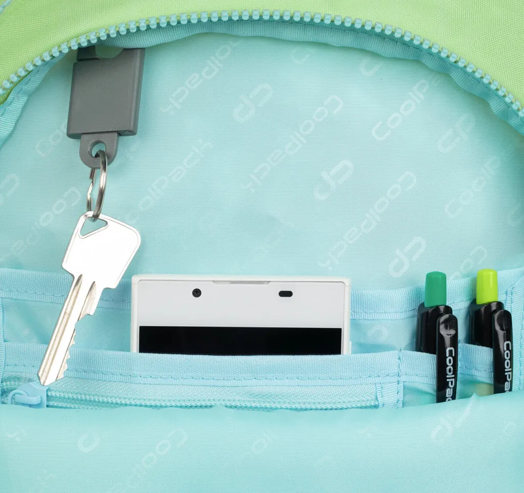 Sac à dos CoolPack Jerry Gradient Mojito idéal pour collège et lycée - 8
