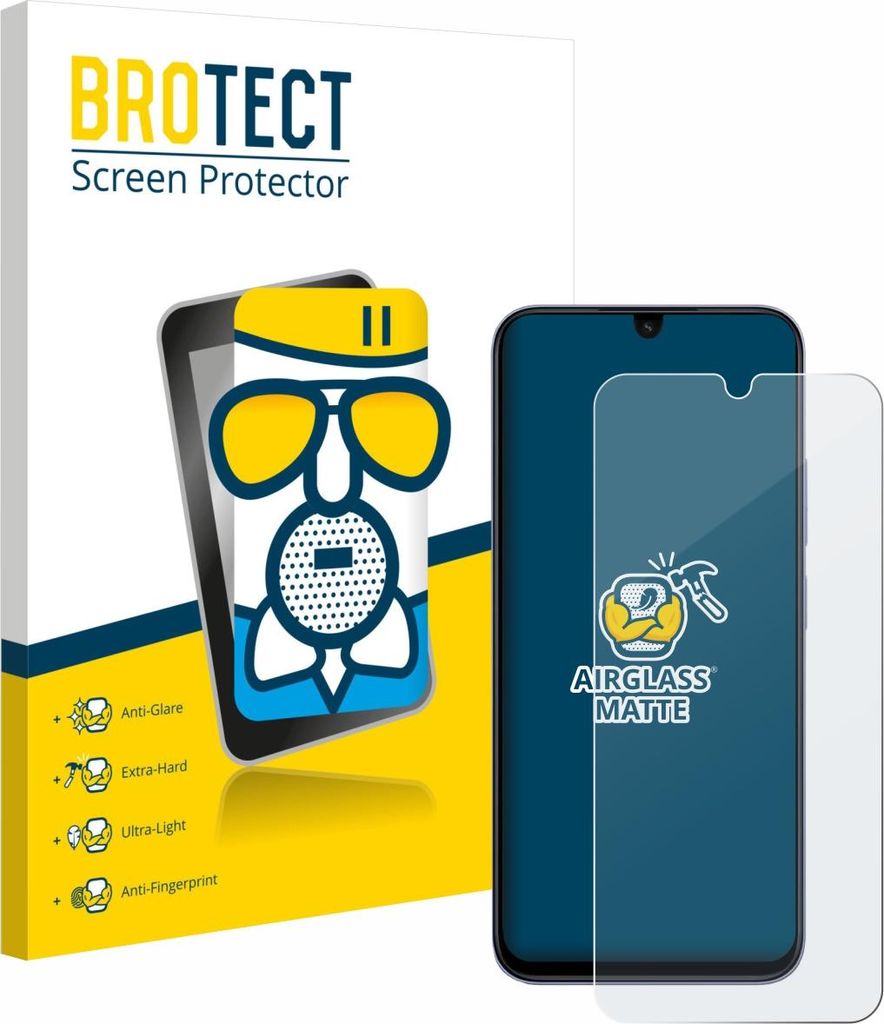 BROTECT Entspiegelungs Schutzglas für Xiaomi Poco C85 Schutzfolie Panzer Folie Glas Display Schutz matt