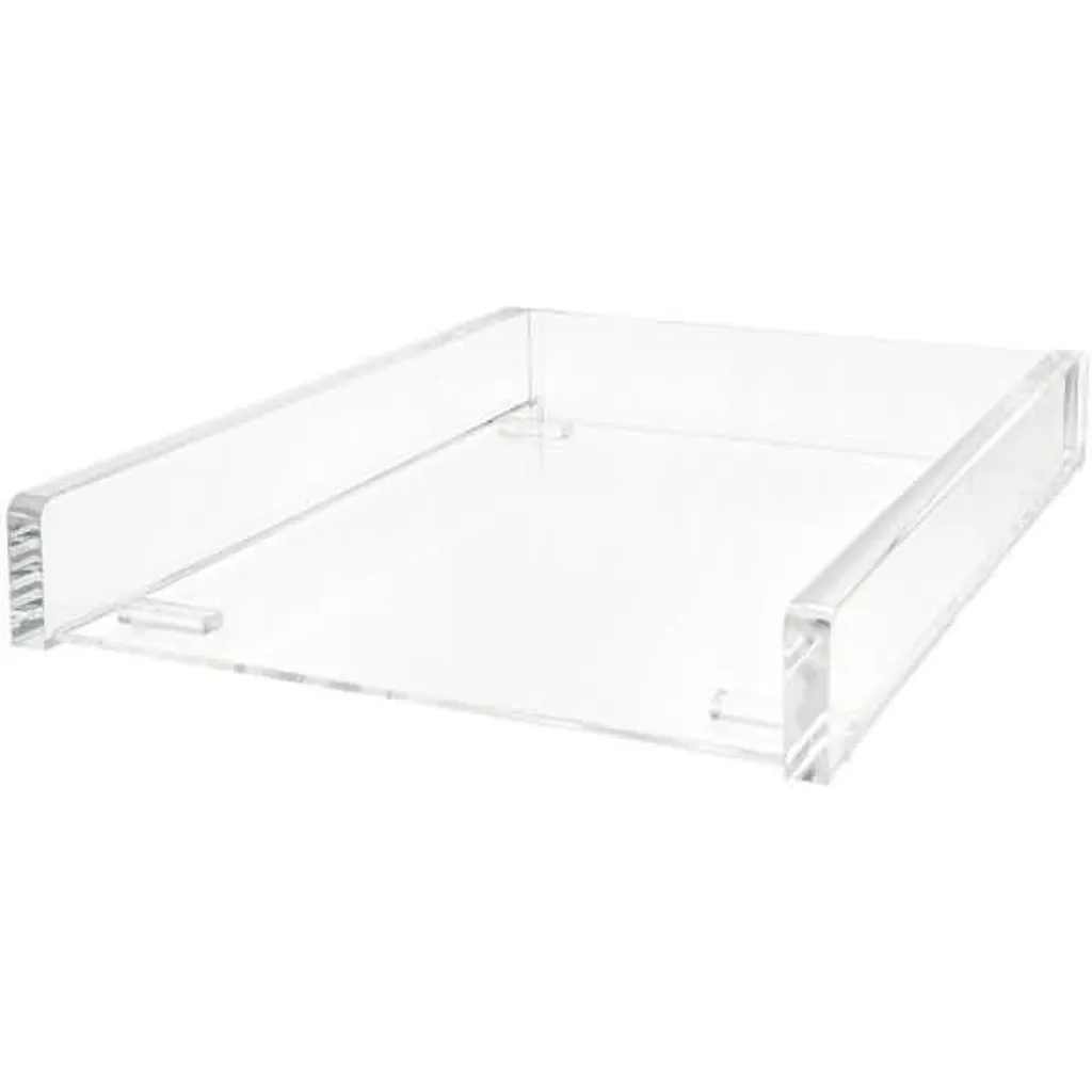 Bac à courrier transparent A4 WEDO Cristallic pour tri de documents