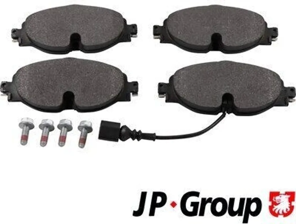 Plaquettes de frein anti-bruit pour Golf VII et Passat 3G - OE 2K5698151B