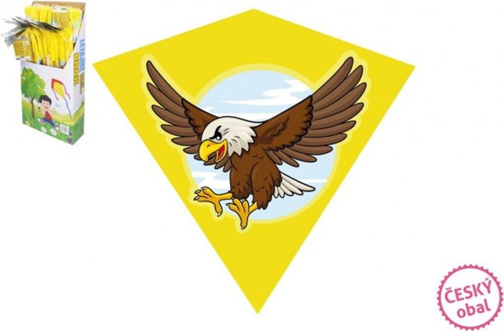 TEDDIES Fliegender Adler Drache 68x73cm