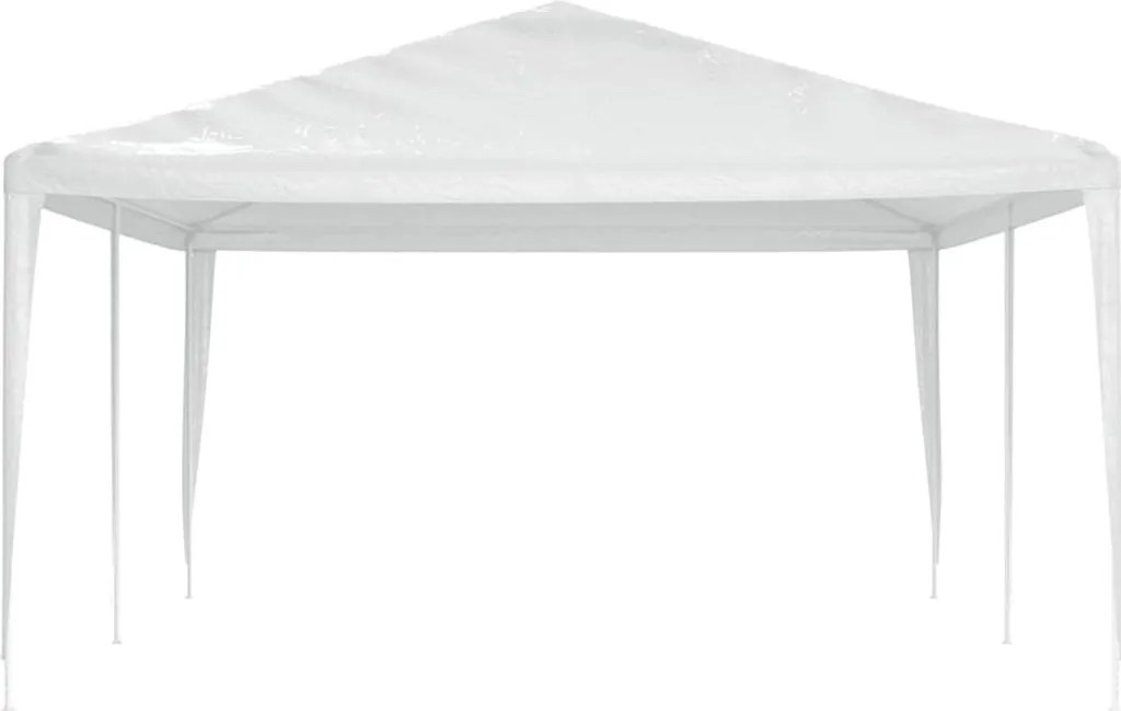 vidaXL Tenda per feste 4 x 6 m bianco - 3