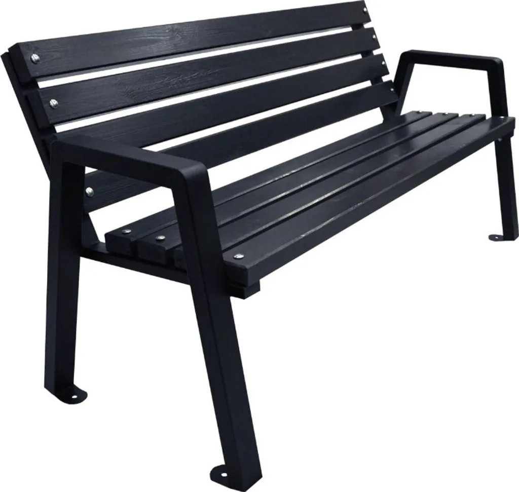 Banc de jardin 125cm en bois de palissandre massif résistant aux UV