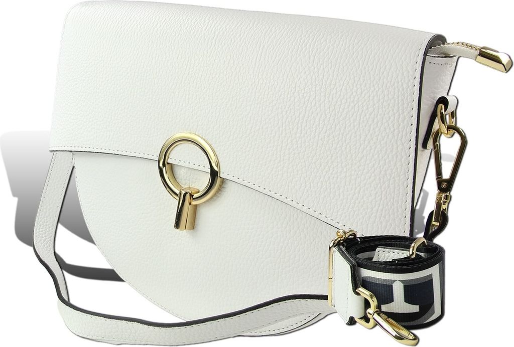 Citytasche weiß Toscanto Tasche Leder D2OTT824UW