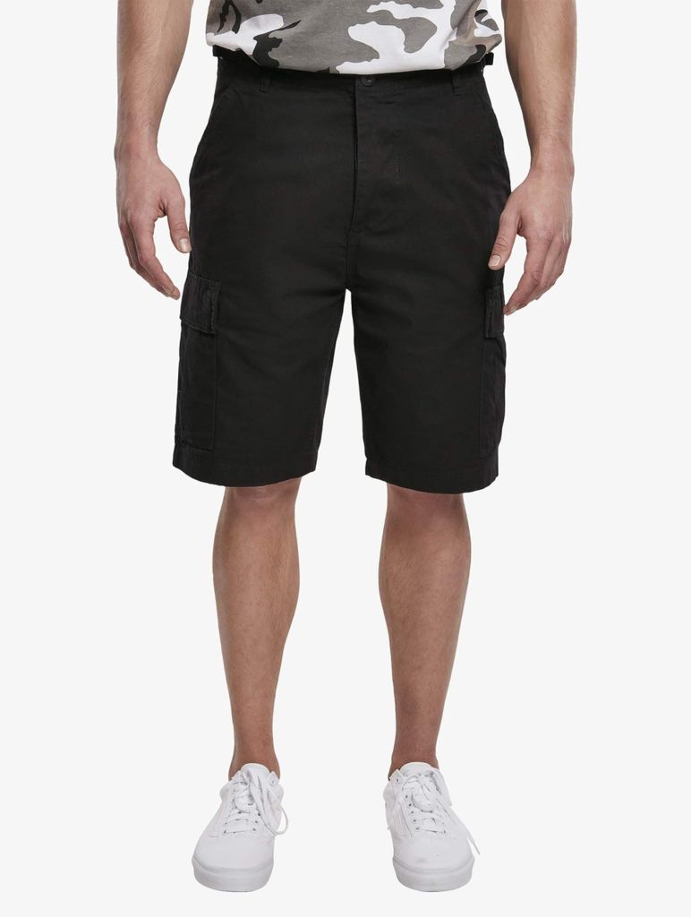 Brandit - Pantaloncini BDU in cotone Ripstop nero - L Immagine del prodotto 
