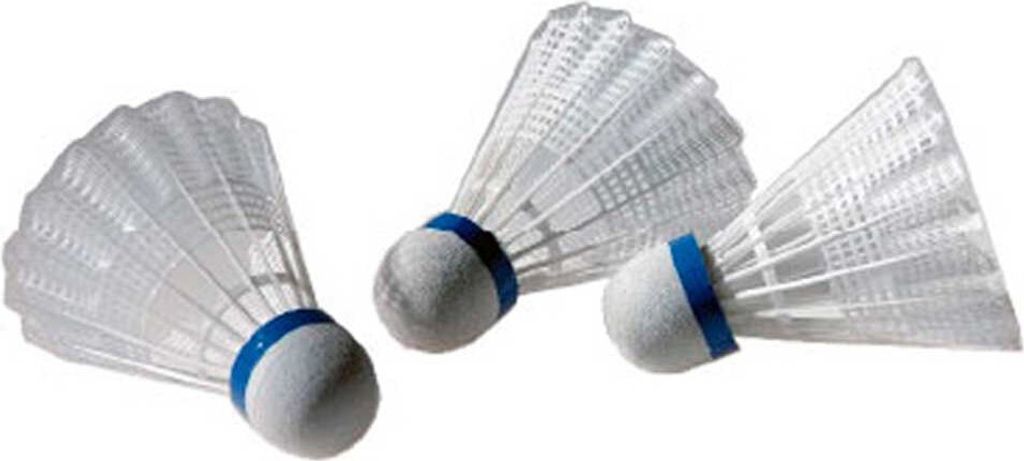 Krafwin Badminton Badmintonbälle 3 Einheiten Weiß Weiß One Size