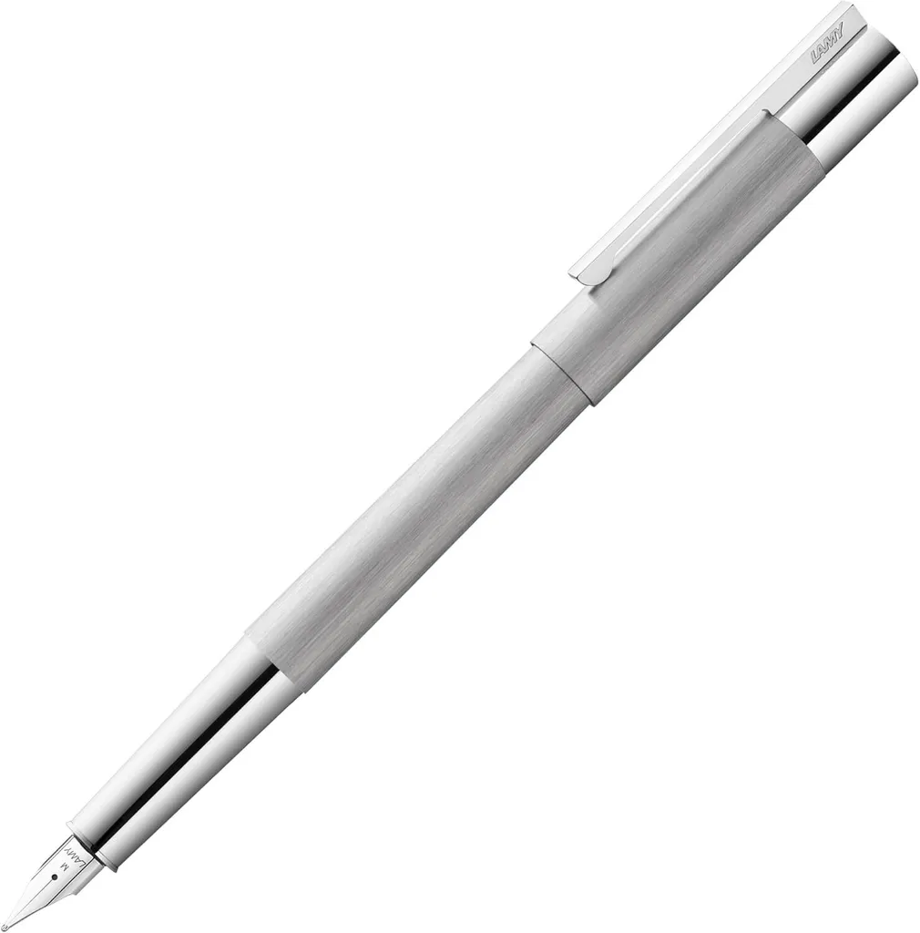 Stile e Funzione: LAMY Scala 1228071 Penna Stilografica Argento M