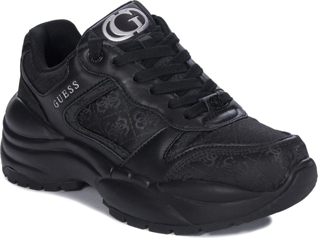 Guess Damen Sneaker FLFSAM FAL12 BLACK Farbe: Schwarz Größe: 38