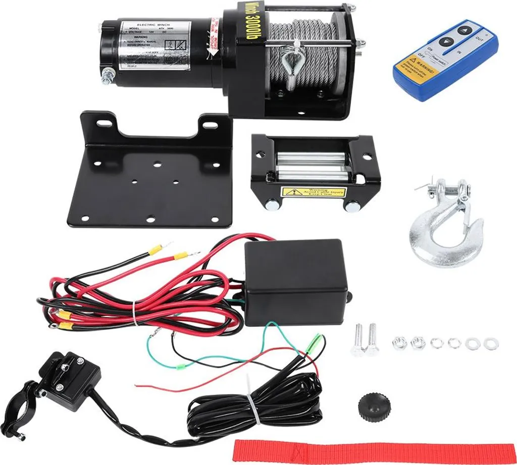 Treuil de transmission étanche en inox pour bateau et remorque ATV