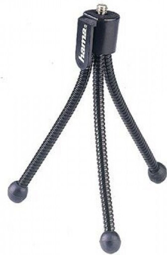 Hama Mini Tripod "Flexi" M, 58 g, Schwarz
