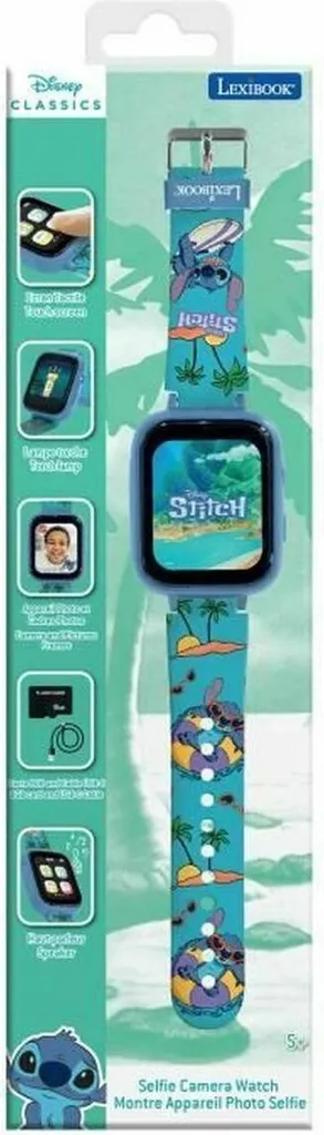 Montre Enfant Lexibook Stitch : Lisibilité Maximale et Bracelet Robuste
