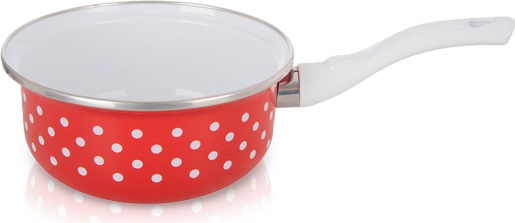 Orion | Stielkasserolle - Rot - 16 Cm - 950 Ml - Kochtopf - Produktbild 