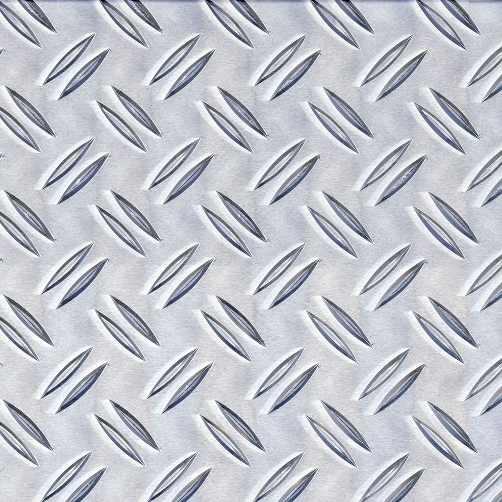 Alberts 466725 Tôle structurale, gaufrée, aluminium, Image du produit 