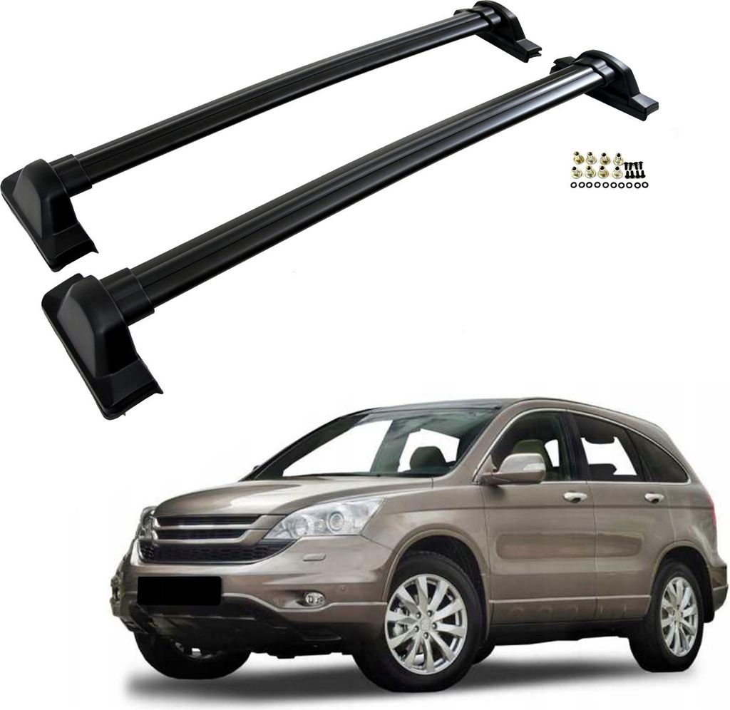 Barres De Toit En Aluminium Pour Honda CR-V 2007-2012, Image du produit 