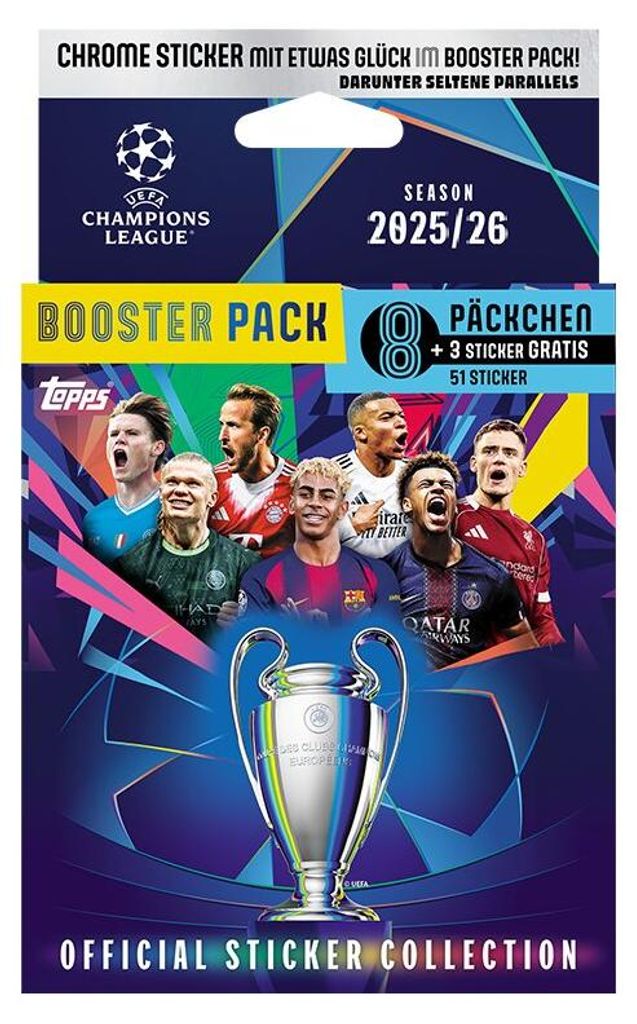 Collection d'autocollants Topps UEFA Champions League Image du produit 