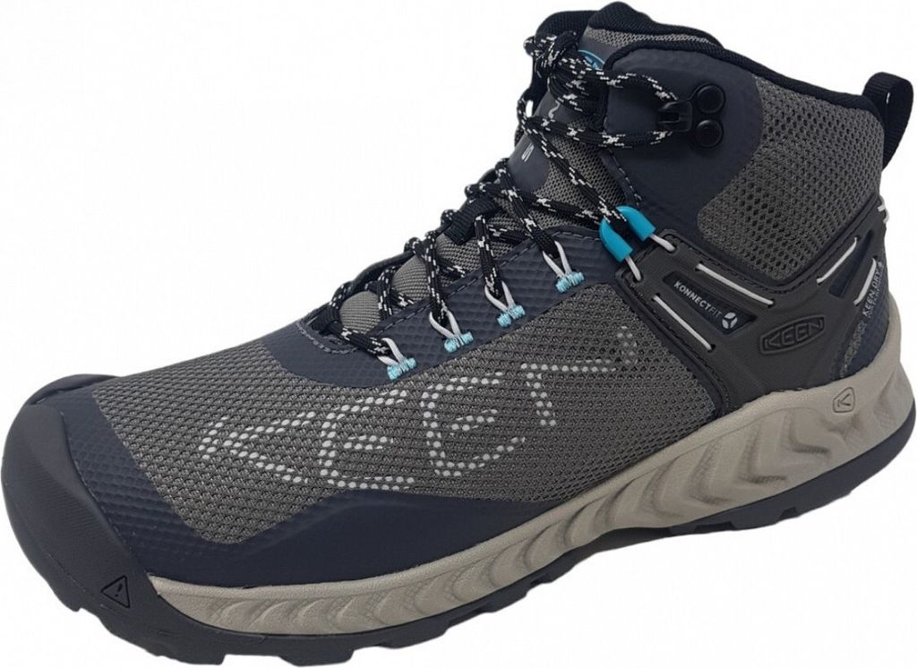KEEN NXIS EVO MId WP Wanderstiefel Grau