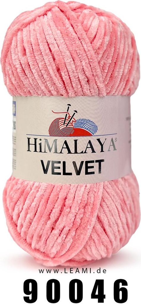 Himalaya VELVET (100g/120m) 90046 babyrosa Produktbild 