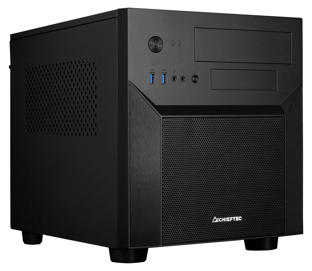 Chieftec CI-02B-OP, Kocka, PC, Čierna, micro ATX, Mini-ITX, Obrázok produktu 