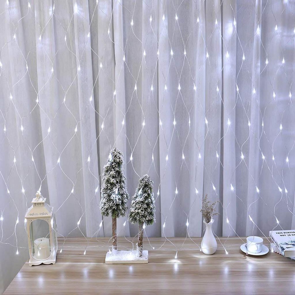 Světelná mřížka LED, 128 LED diod, 2 barvy, studená bílá Obrázek produktu 
