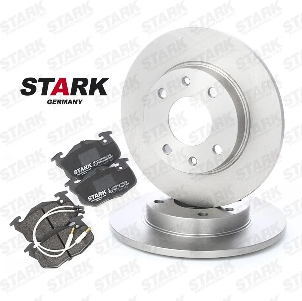 Freins STARK Haute Performance OE 169001 pour Saxo 106 II et 306 (N2)