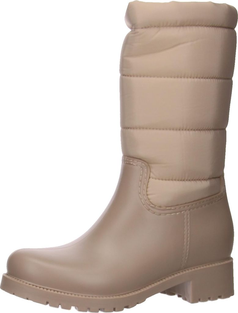 2 GO Stiefel bequem warm gefüttert in beige, Gr. 41