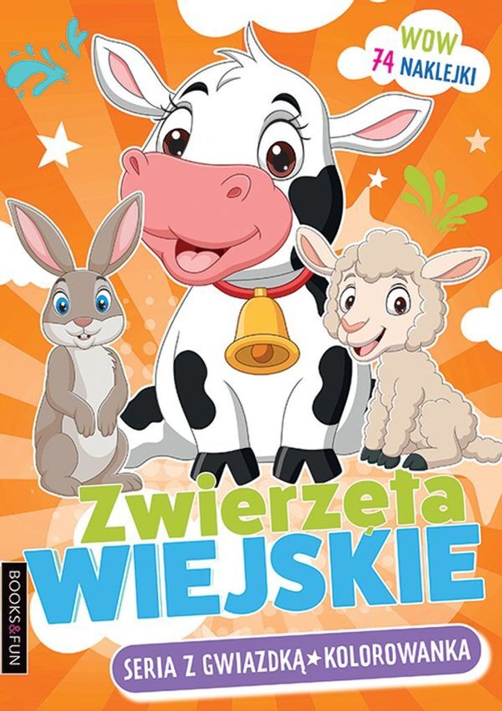 Zwierzęta wiejskie - Opracowanie zbiorowe (Malbücher für Kinder auf Polnisch)