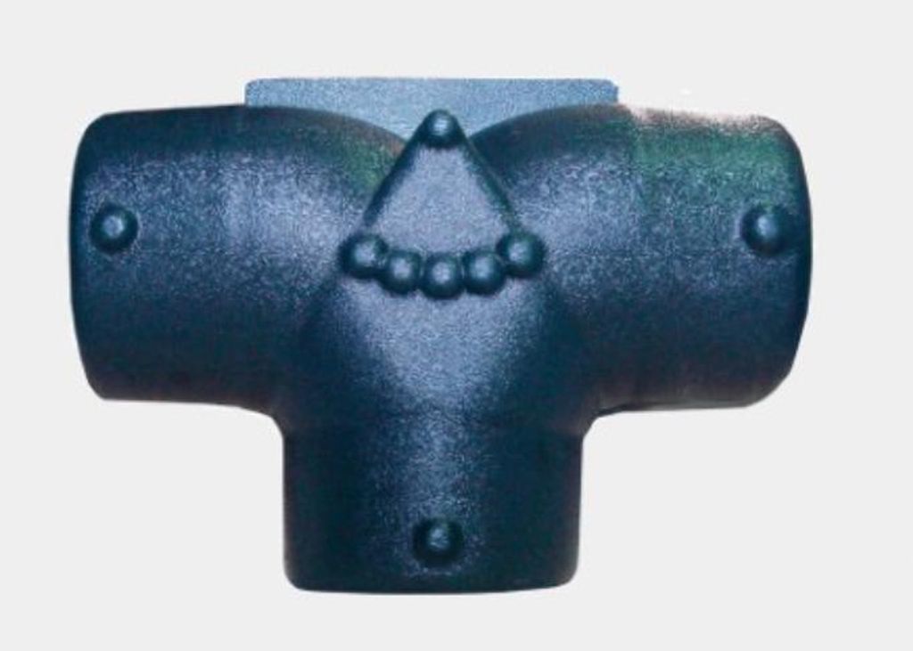 Osculati | T-Adapter AT444 - 100 mm - Für 4"-Kanäle - Verlustarme Verzweigungen - Einfache Montage