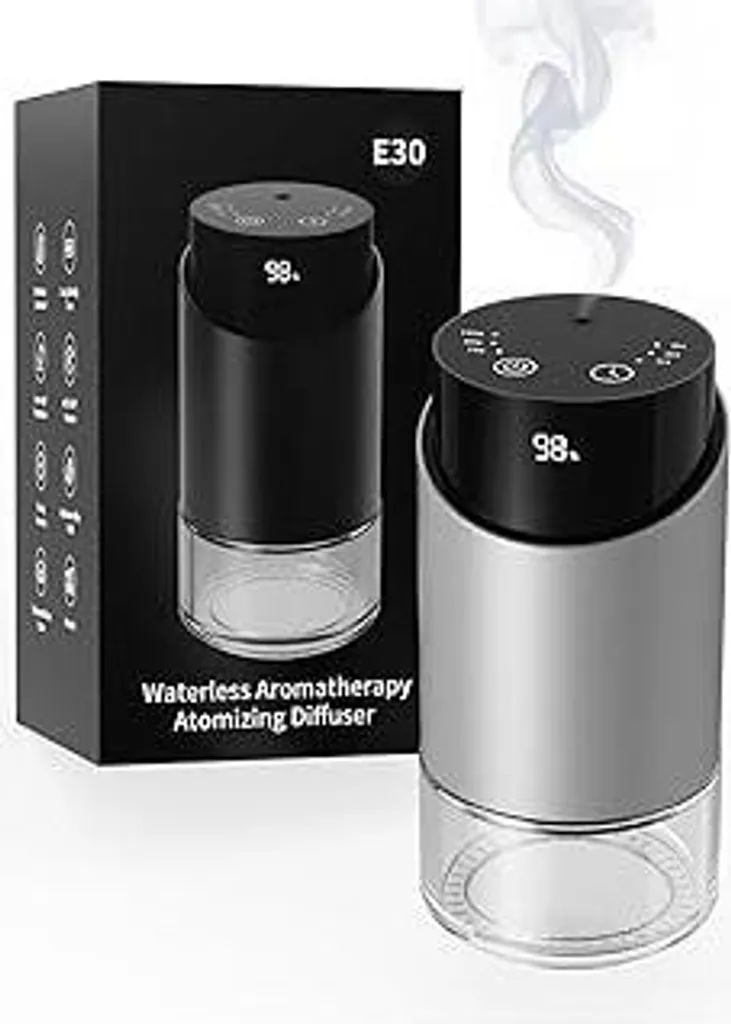 Diffusore Oli Essenziali Senza Acqua: Nebulizzatore Auto e Ufficio 100ml