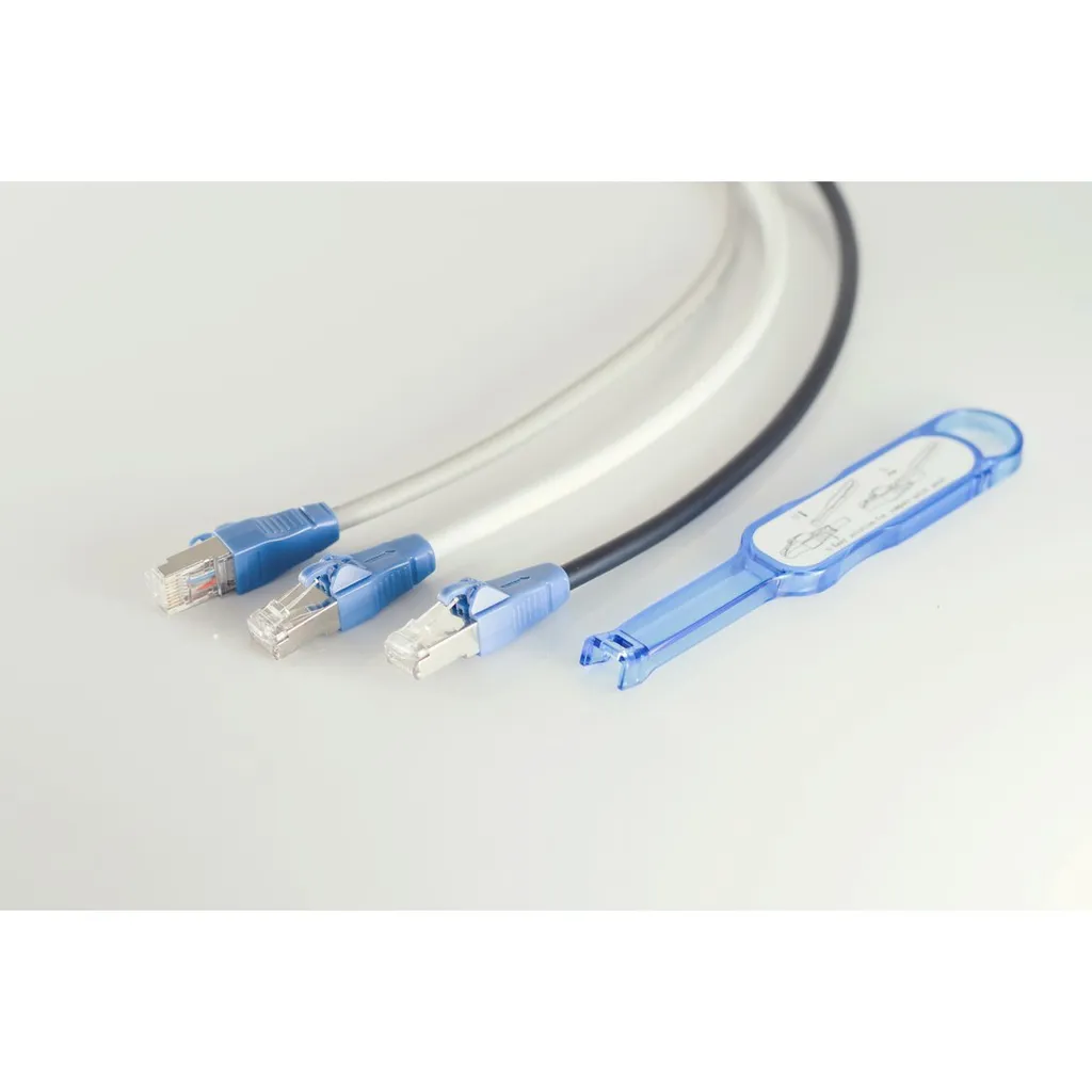 Offerta Cavo Patch Cat 6A Shiverpeaks Easy Pull Grigio S/FTP - 8