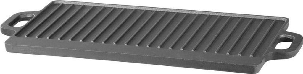 Platte MagicHome Castora line, Grillplatte, Gusseisen, 505x235x15 mm