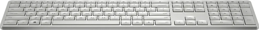 Clavier Bluetooth HP 970 Argent : Idéal pour Télétravail et Multitâche