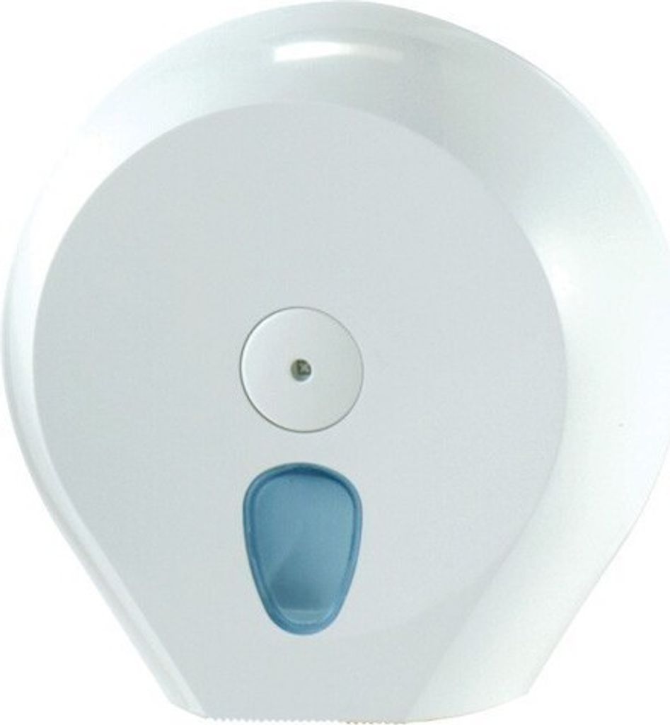Mini Wc-Papier Spender Jumbo MP756 zur Wandmontage, Farbe:Weiß
