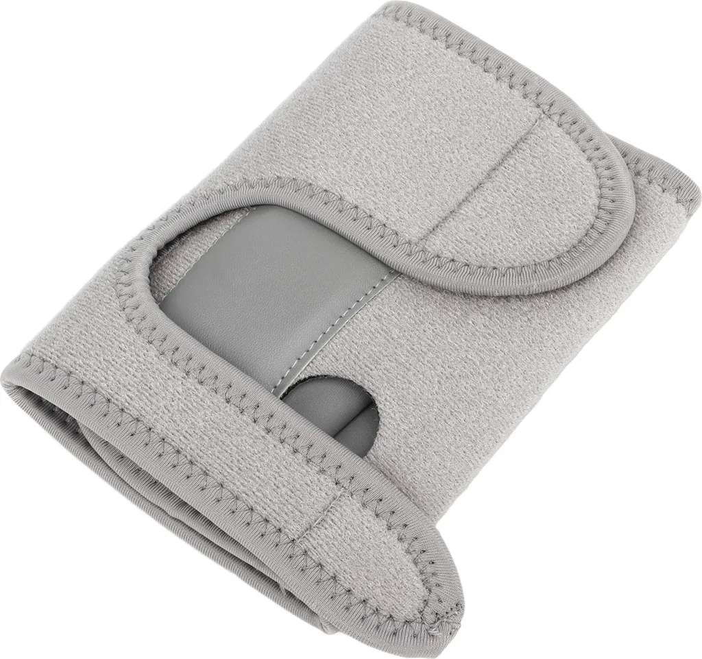 Ortesi Polso Sportiva con Lamiera Acciaio | Supporto Traspirante Grigio