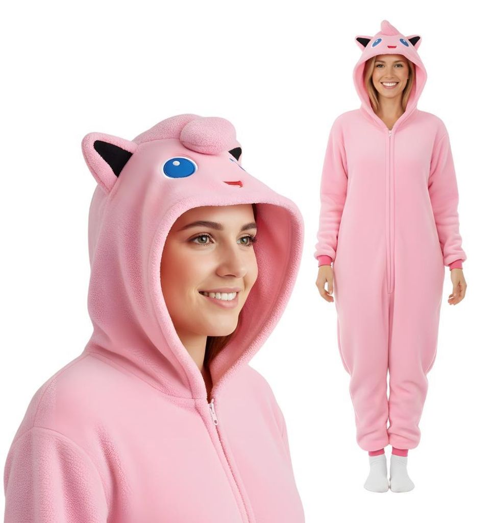 Onesie Kigurumi Pyjama Kostüm für Erwachsene Pokemon Produktbild 