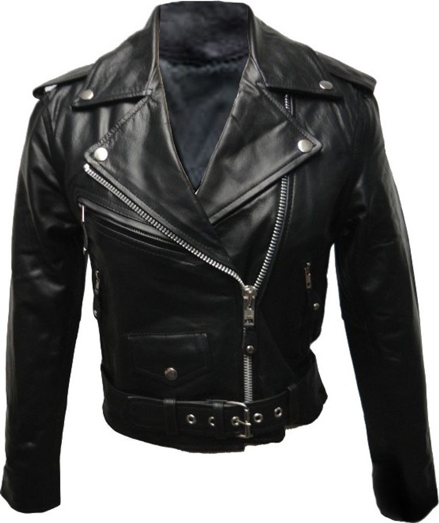 Ramones-Style - Girl-Lederjacke M