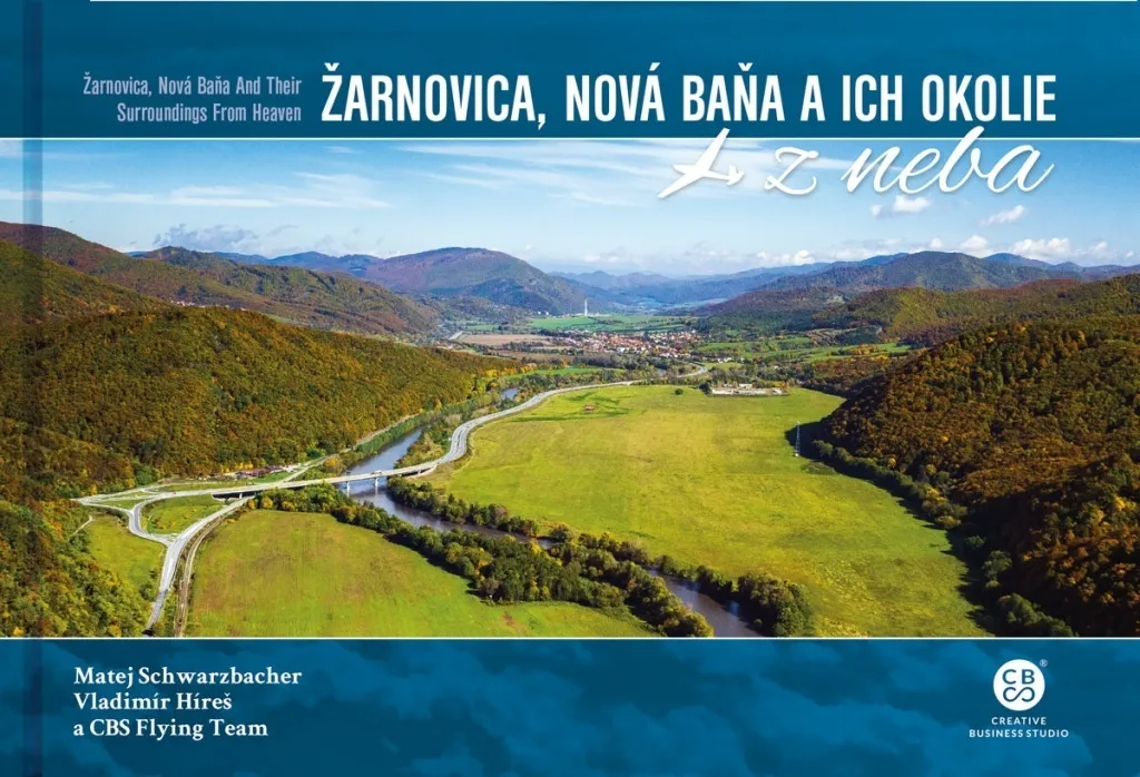 Livre Žarnovica et Nová Baňa vus du ciel par Matej Schwarzbacher