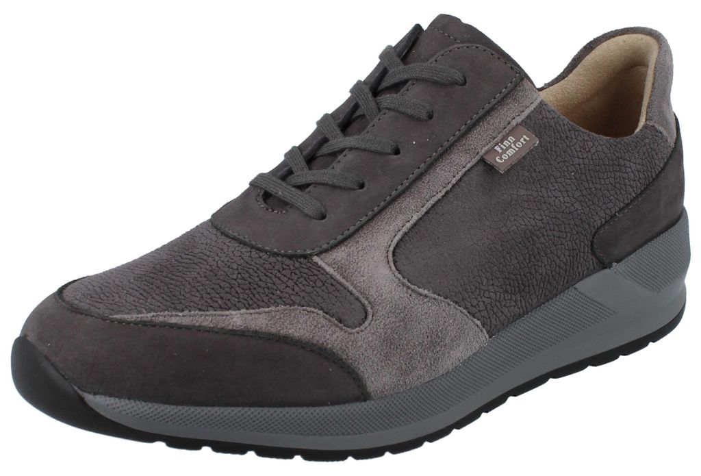 Dámské polobotky Finn Comfort Mori, strečové/kožené, šedé, Obrázek produktu 