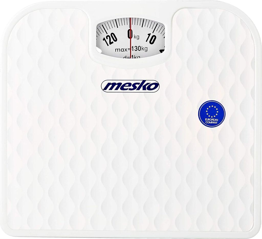 Mesko MS 8160 Mechanische Personenwaage bis 130 kg weiß Produktbild 9